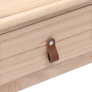 Γραφείο Φυσικό Χρώμα 110 x 45 x 76 εκ. Ξύλινο - PAKOBAZAAR
