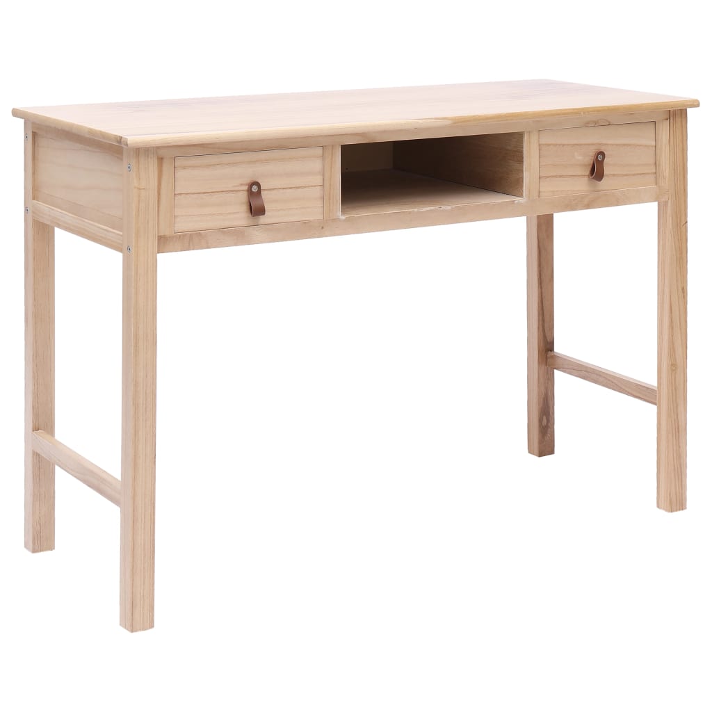 Γραφείο Φυσικό Χρώμα 110 x 45 x 76 εκ. Ξύλινο - PAKOBAZAAR