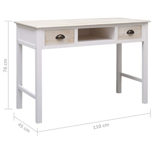 Τραπέζι Κονσόλα 110 x 45 x 76 εκ. Ξύλινο - PAKOBAZAAR