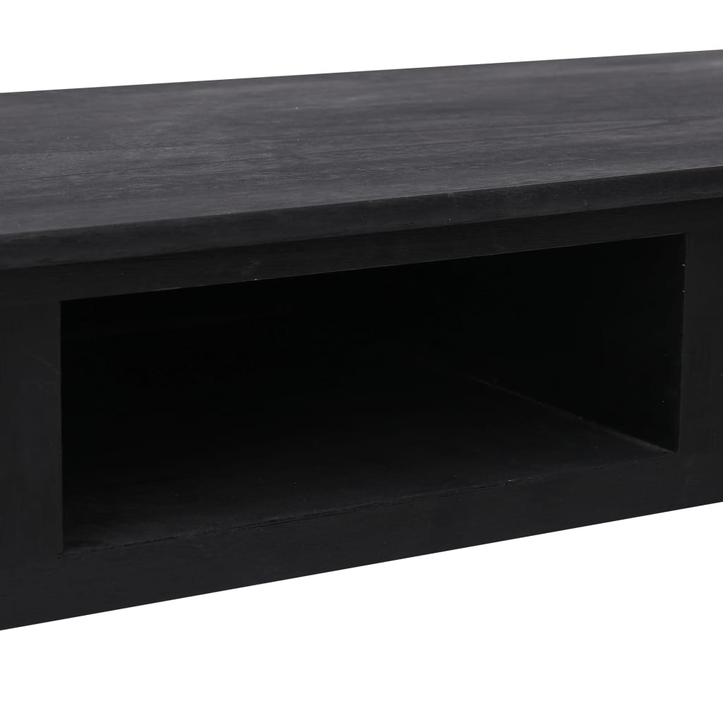 Τραπέζι Κονσόλα Μαύρο 110 x 45 x 76 εκ. Ξύλινο - PAKOBAZAAR