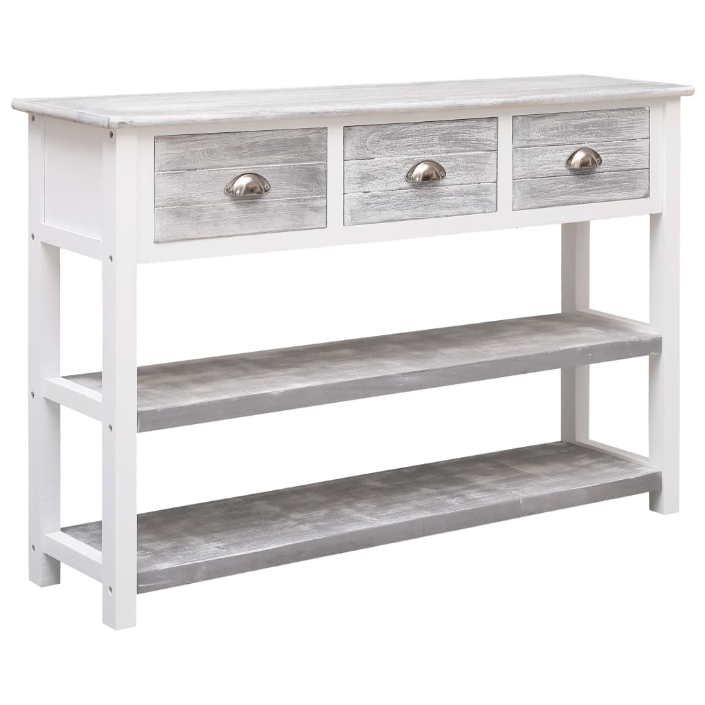 Μπουφές Αντικέ Γκρι 115 x 30 x 76 εκ. από Ξύλο - PAKOBAZAAR