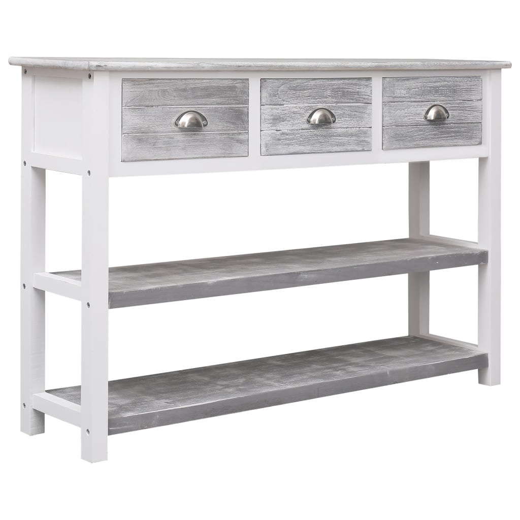 Μπουφές Αντικέ Γκρι 115 x 30 x 76 εκ. από Ξύλο - PAKOBAZAAR