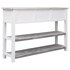 Μπουφές Αντικέ Γκρι 115 x 30 x 76 εκ. από Ξύλο - PAKOBAZAAR