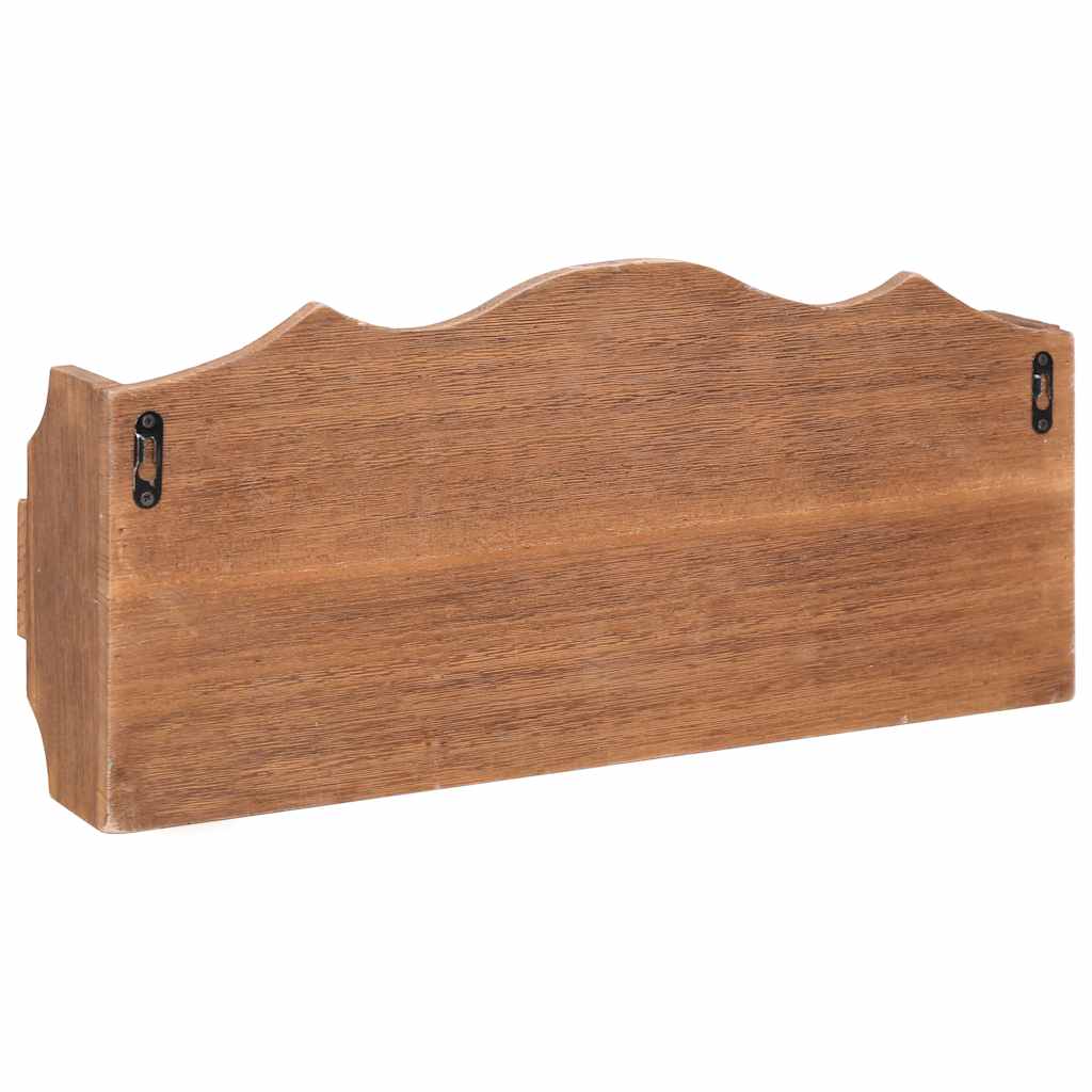 Κρεμάστρα Τοίχου Καφέ 50 x 10 x 23 εκ. Ξύλινη - Pakobazaar