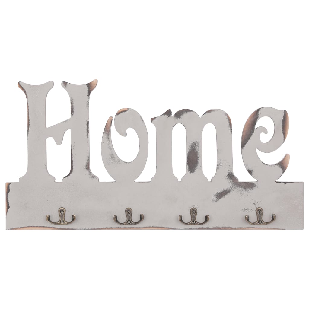 Κρεμάστρα Τοίχου «HOME» 50 x 23 εκ. - PAKOBAZAAR