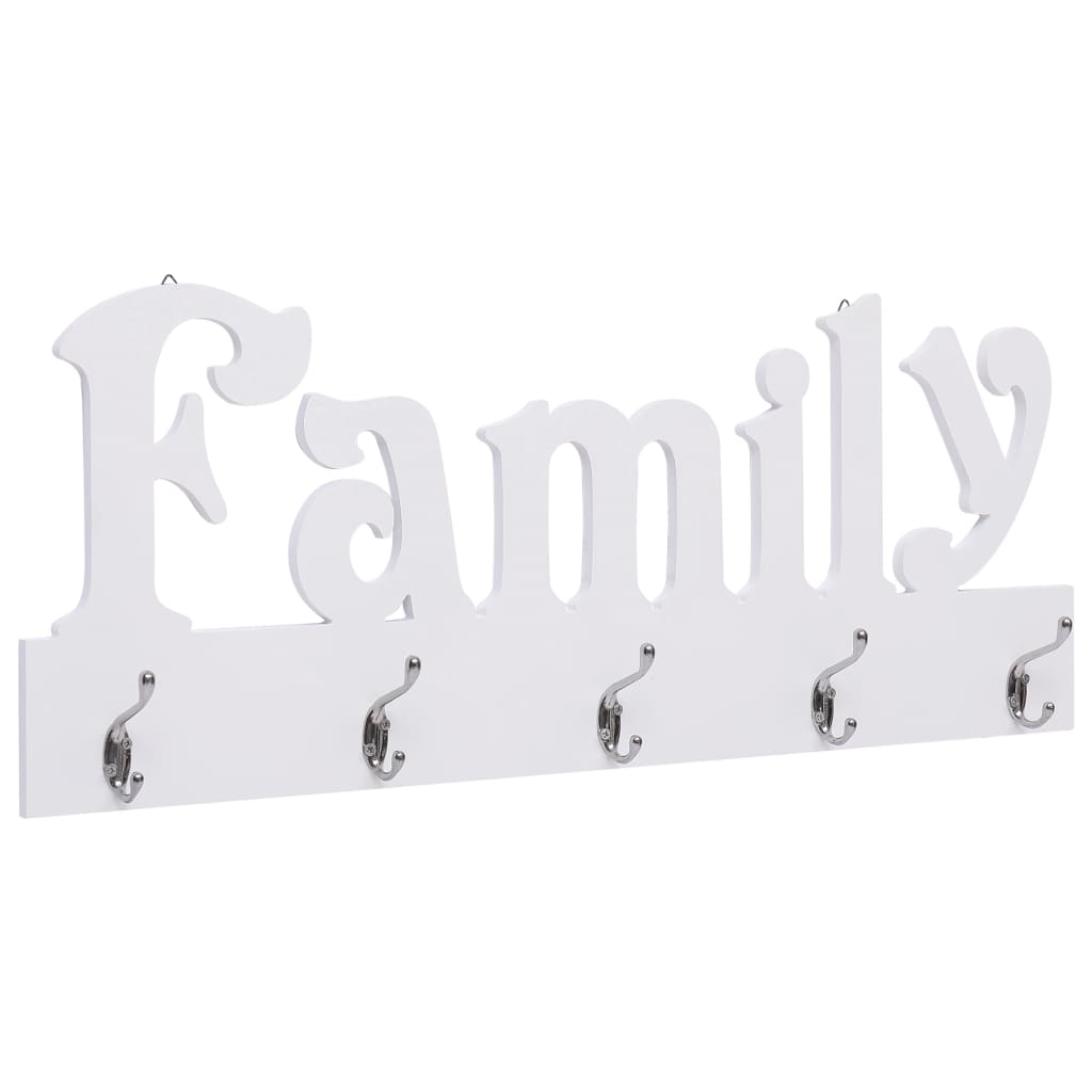 Κρεμάστρα Τοίχου «FAMILY» 74 x 29,5  εκ. - PAKOBAZAAR