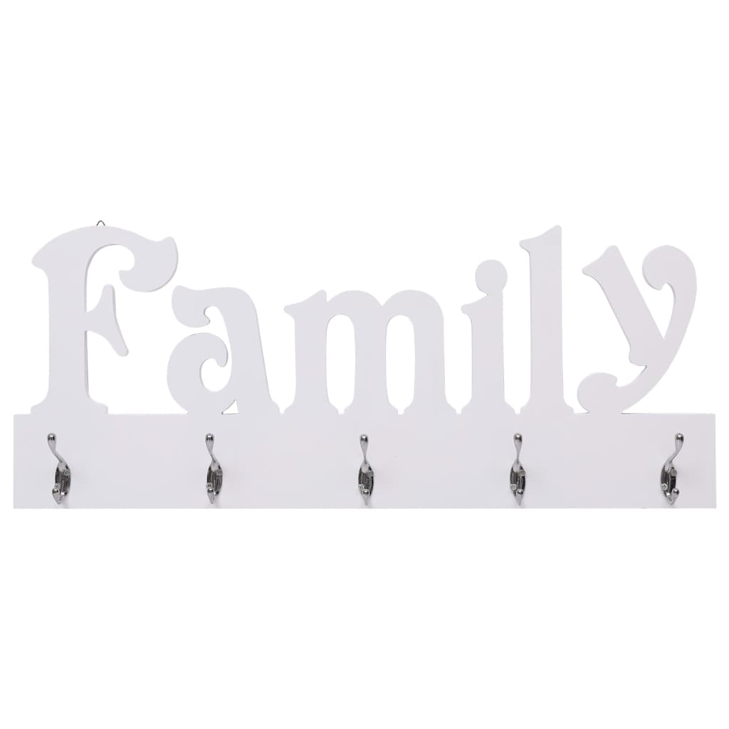 Κρεμάστρα Τοίχου «FAMILY» 74 x 29,5  εκ. - PAKOBAZAAR