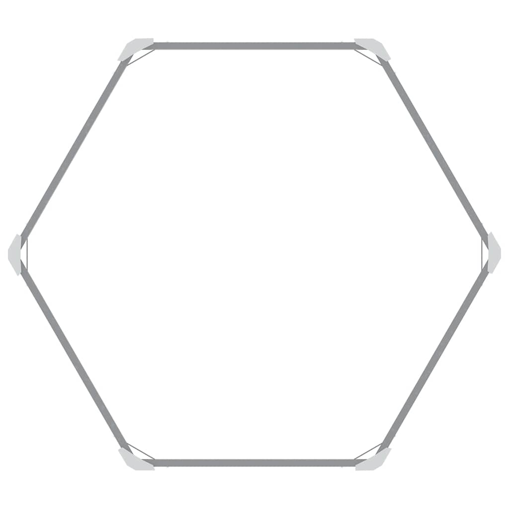 Ζαρντινιέρα Υπερυψωμένη Ανθρακί 129x129x77 εκ. Γαλβαν. Χάλυβας - Pakobazaar