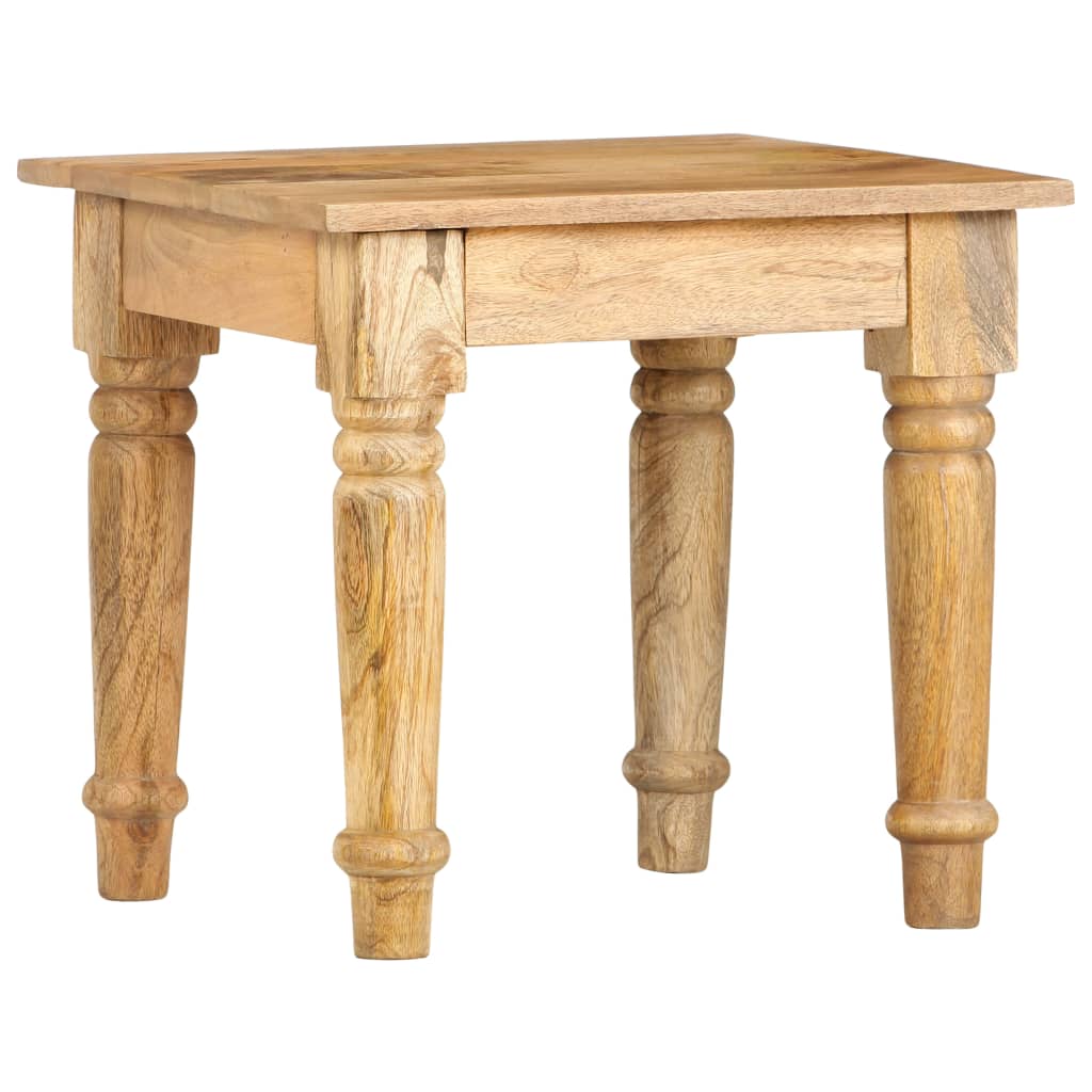 Βοηθητικό Τραπεζάκι 43x43x40 εκ. από Μασίφ Ξύλο Μάνγκο - Pakobazaar