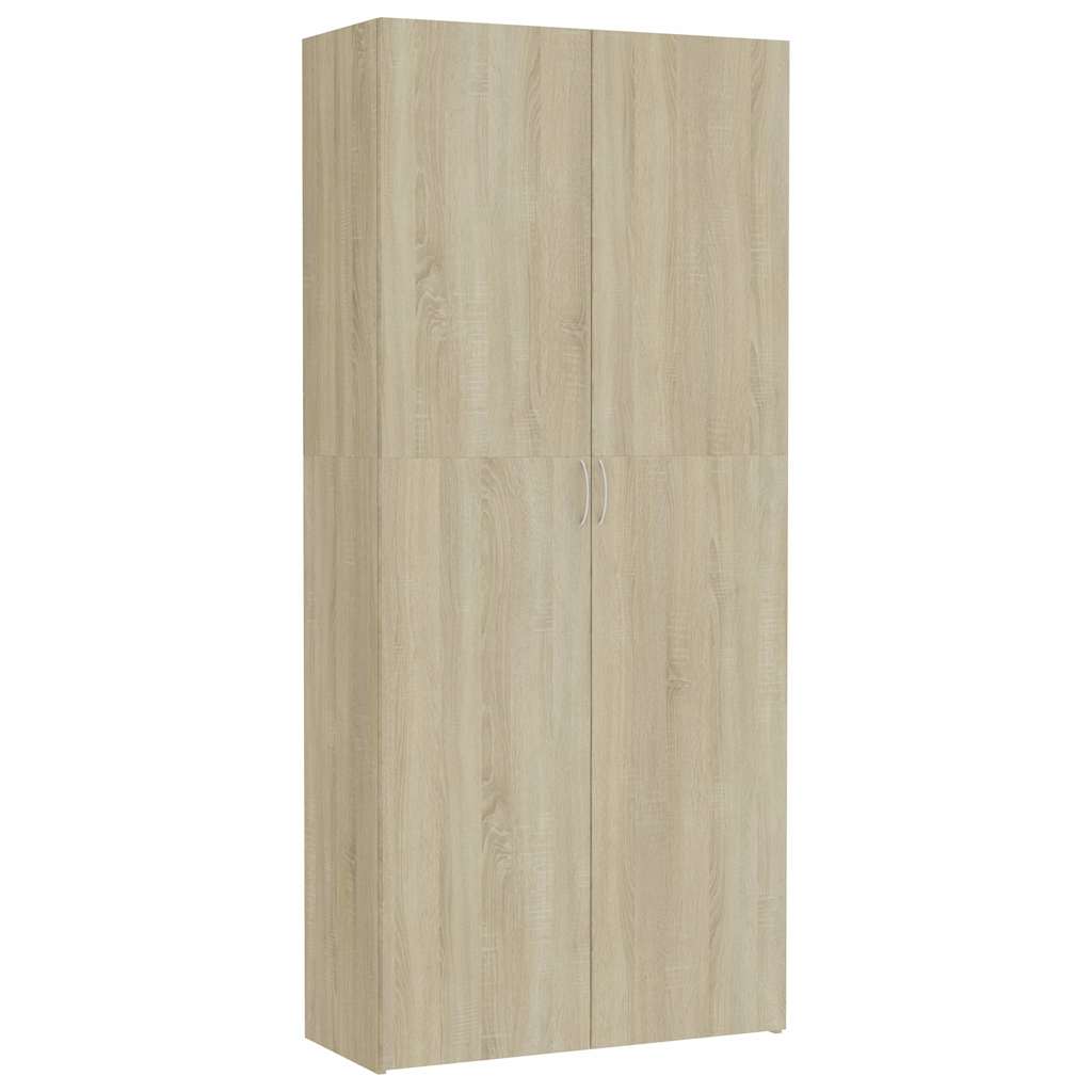 Ντουλάπα Χρώμα Sonoma Δρυς 80 x 35,5 x 180 εκ. από Μοριοσανίδα