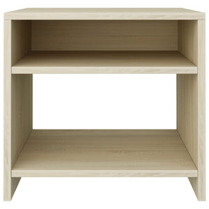 Κομοδίνο Χρώμα Sonoma Δρυς 40 x 30 x 40 εκ. από Επεξ. Ξύλο