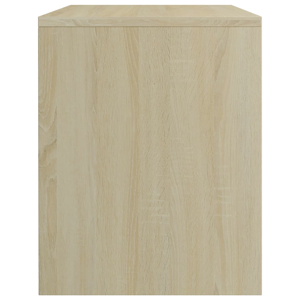 Κομοδίνο Χρώμα Sonoma Δρυς 40 x 30 x 40 εκ. από Επεξ. Ξύλο
