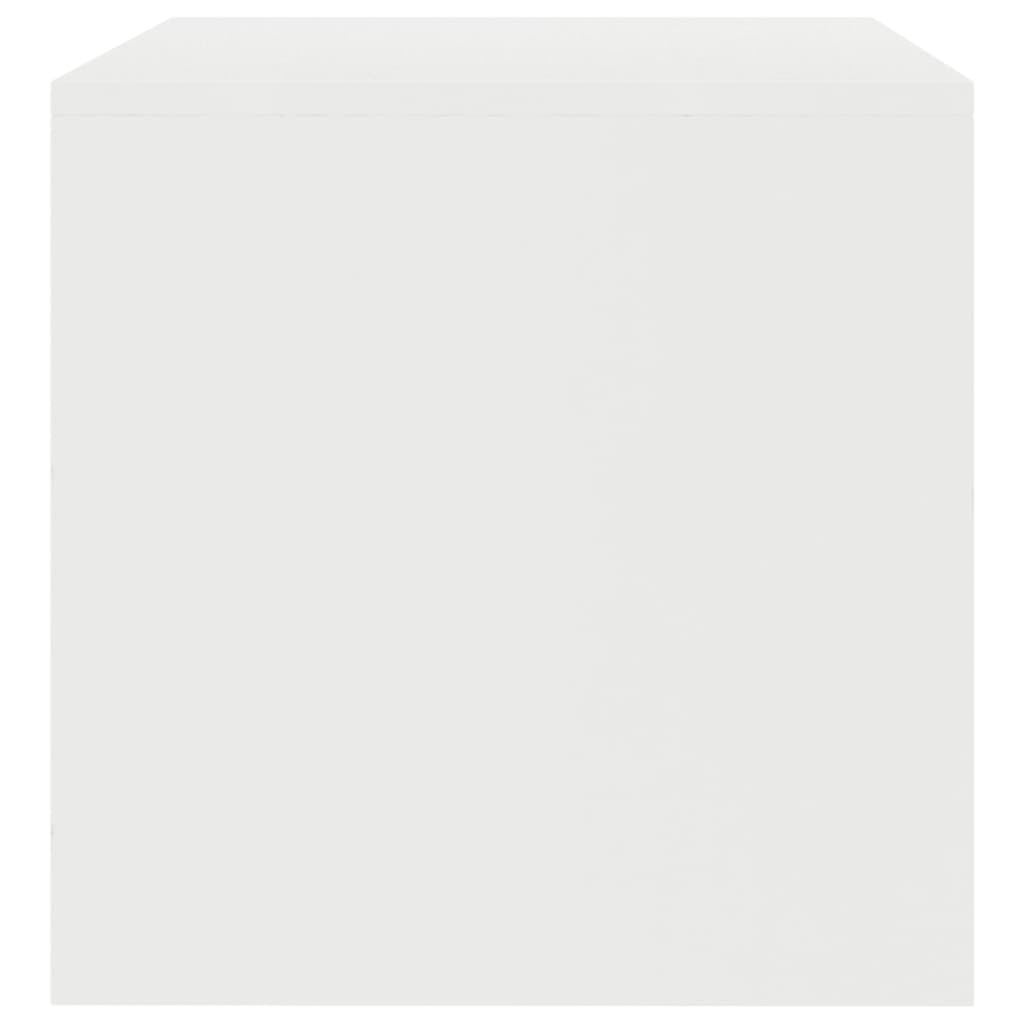 Έπιπλο Τηλεόρασης Λευκό 100 x 40 x 40 εκ. από Επεξ. Ξύλο