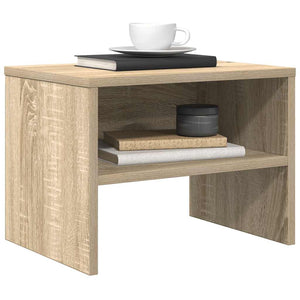 Κομοδίνο Χρώμα Sonoma Δρυς 40 x 30 x 30 εκ. από Επεξ. Ξύλο