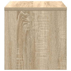 Κομοδίνο Χρώμα Sonoma Δρυς 40 x 30 x 30 εκ. από Επεξ. Ξύλο