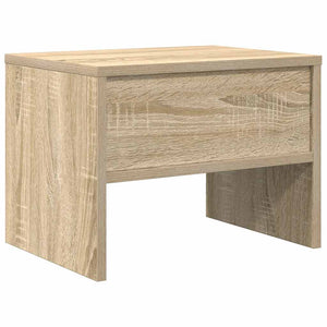 Κομοδίνο Χρώμα Sonoma Δρυς 40 x 30 x 30 εκ. από Επεξ. Ξύλο