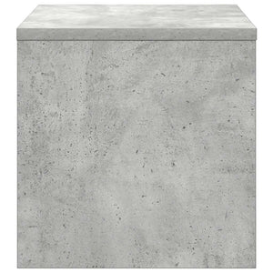 Κομοδίνο Γκρι του Σκυροδέματος 40 x 30 x 30 εκ. από Επεξ. Ξύλο