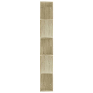 Βιβλιοθήκη/Διαχωριστικό Sonoma Δρυς 45x24x159 εκ. Επεξ. Ξύλο