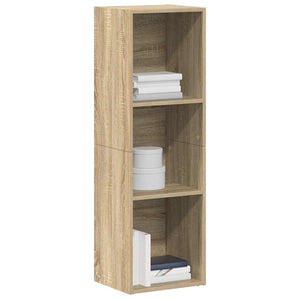 Βιβλιοθήκη/Έπιπλο TV Sonoma Δρυς 36x30x114 εκ. από Μοριοσανίδα