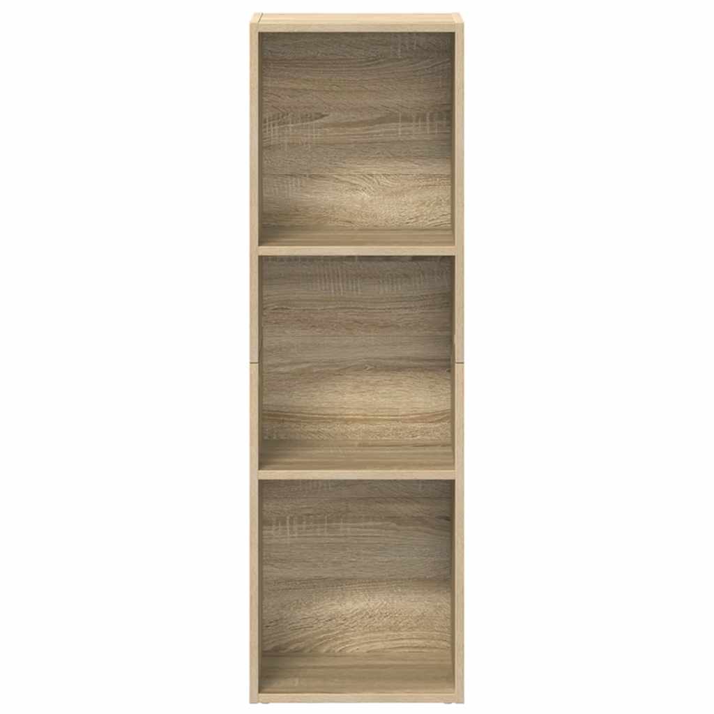 Βιβλιοθήκη/Έπιπλο TV Sonoma Δρυς 36x30x114 εκ. από Μοριοσανίδα