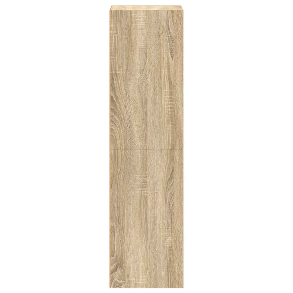 Βιβλιοθήκη/Έπιπλο TV Sonoma Δρυς 36x30x114 εκ. από Μοριοσανίδα