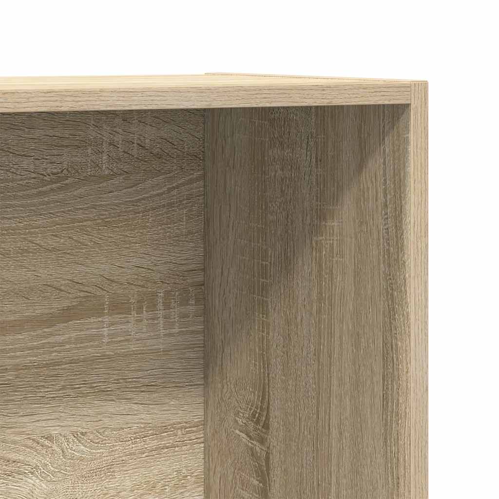 Βιβλιοθήκη/Έπιπλο TV Sonoma Δρυς 36x30x114 εκ. από Μοριοσανίδα