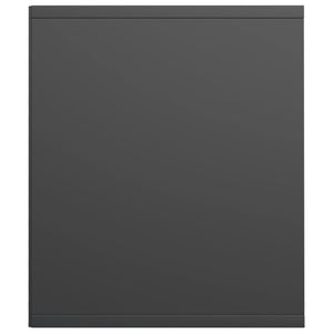 Βιβλιοθήκη/Έπιπλο Τηλεόρασης Γκρι 36x30x143 εκ. Μοριοσανίδα