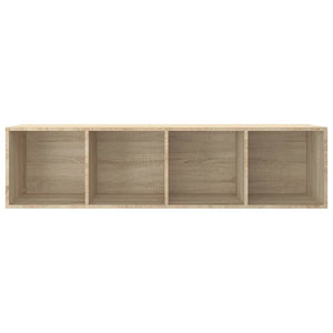Βιβλιοθήκη/Έπιπλο TV Sonoma Δρυς 36x30x143 εκ. από Επεξ. Ξύλο - Pakobazaar
