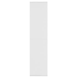 Ραφιέρα/Βιβλιοθήκη Λευκή 66 x 30 x 130 εκ. από Επεξ. Ξύλο - Pakobazaar