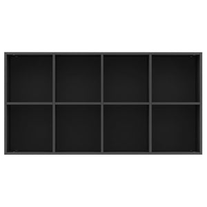 Ραφιέρα/Βιβλιοθήκη Μαύρη 66 x 30 x 130 εκ. από Επεξ. Ξύλο