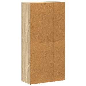 Ραφιέρα/Βιβλιοθήκη Sonoma Δρυς 66x30x130 εκ. από Επεξ. Ξύλο - Pakobazaar