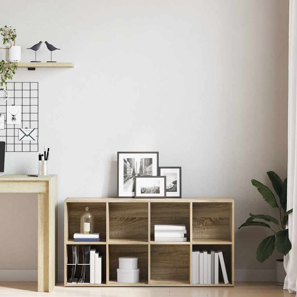 Ραφιέρα/Βιβλιοθήκη Sonoma Δρυς 66x30x130 εκ. από Επεξ. Ξύλο - Pakobazaar