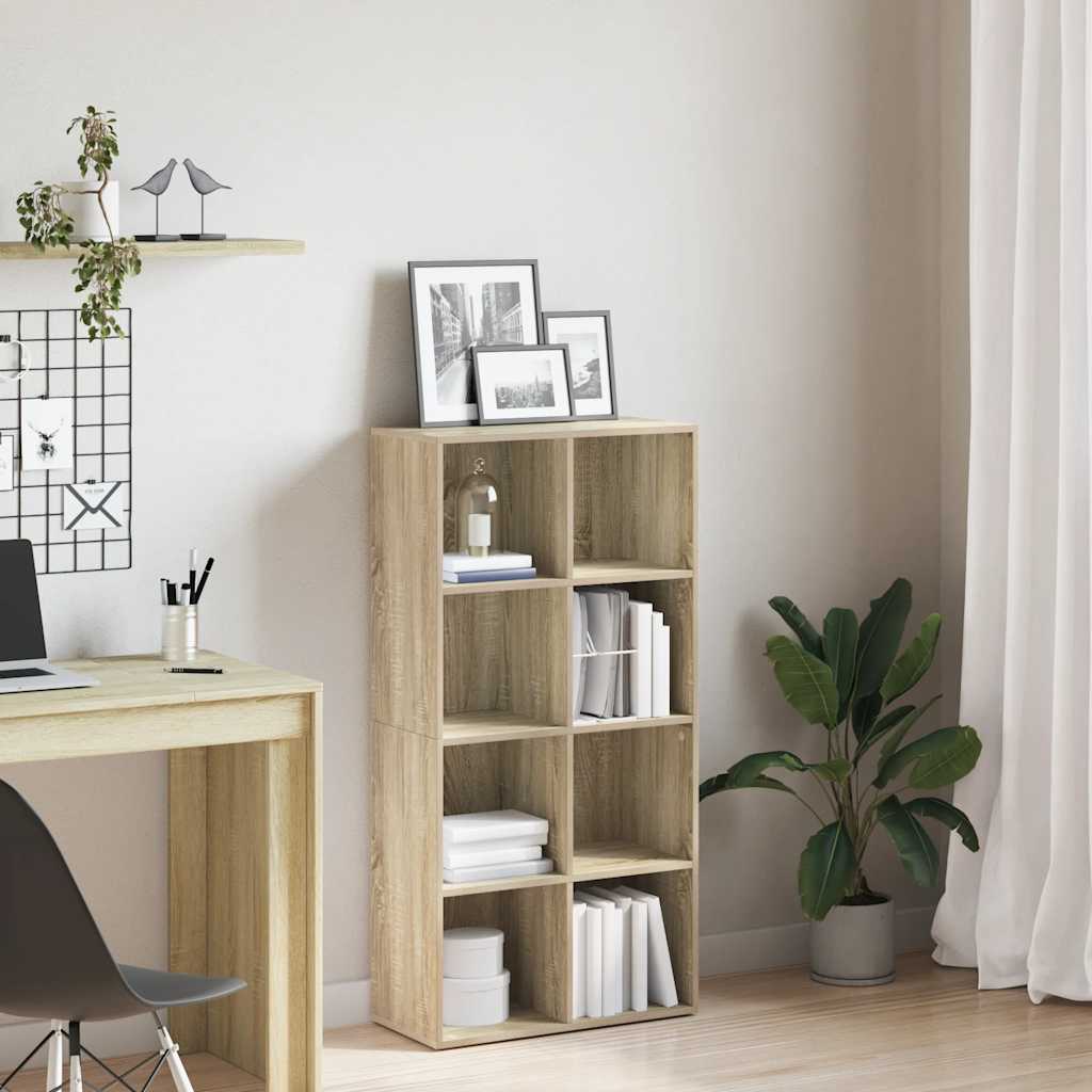 Ραφιέρα/Βιβλιοθήκη Sonoma Δρυς 66x30x130 εκ. από Επεξ. Ξύλο - Pakobazaar
