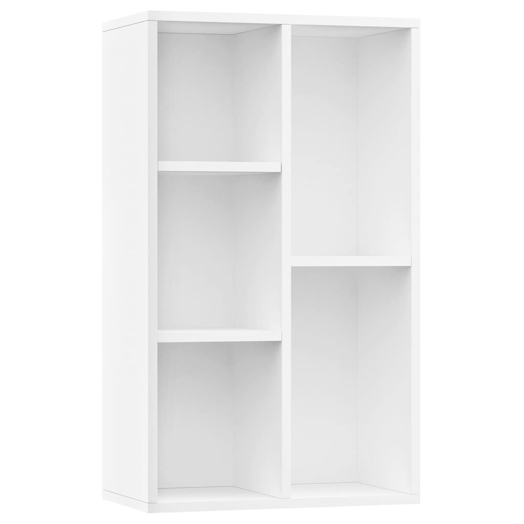 Ραφιέρα / Βιβλιοθήκη Λευκή 50 x 25 x 80 εκ. από Επεξ. Ξύλο