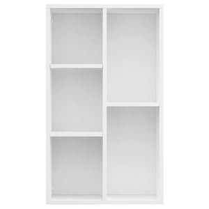 Ραφιέρα / Βιβλιοθήκη Λευκή 50 x 25 x 80 εκ. από Επεξ. Ξύλο