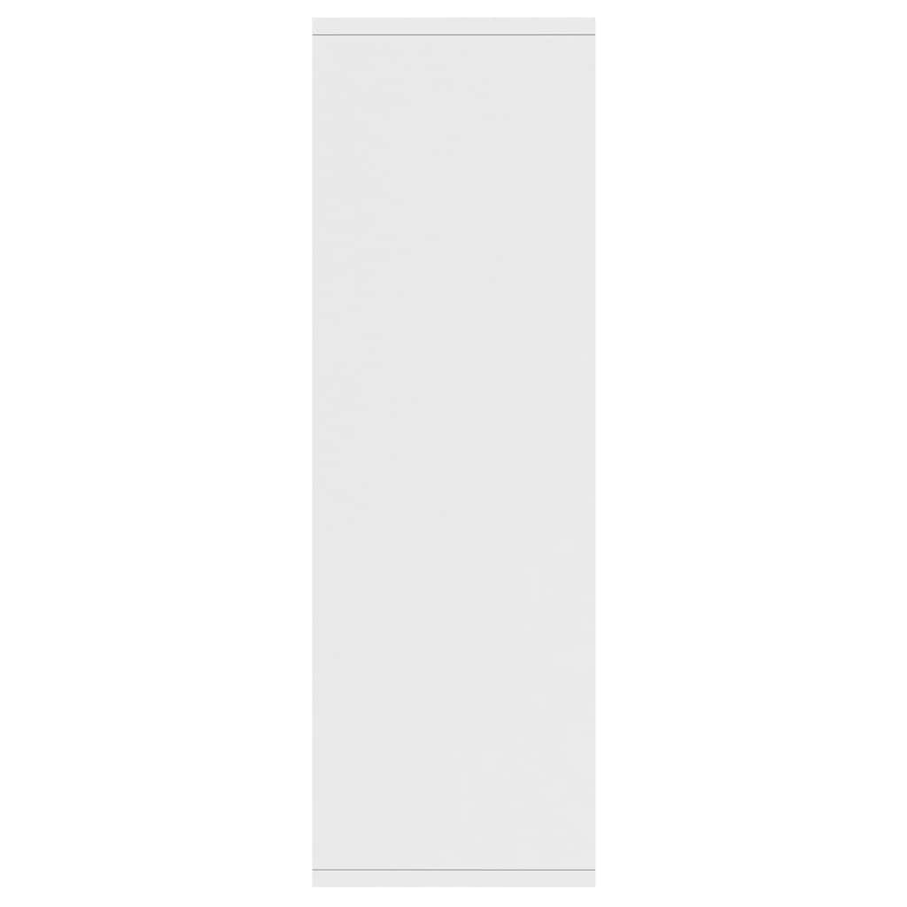 Ραφιέρα / Βιβλιοθήκη Λευκή 50 x 25 x 80 εκ. από Επεξ. Ξύλο