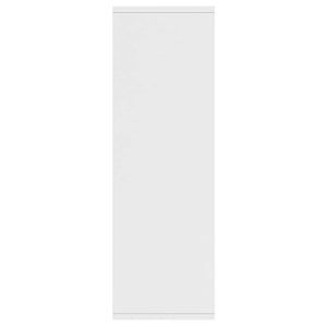 Ραφιέρα / Βιβλιοθήκη Λευκή 50 x 25 x 80 εκ. από Επεξ. Ξύλο