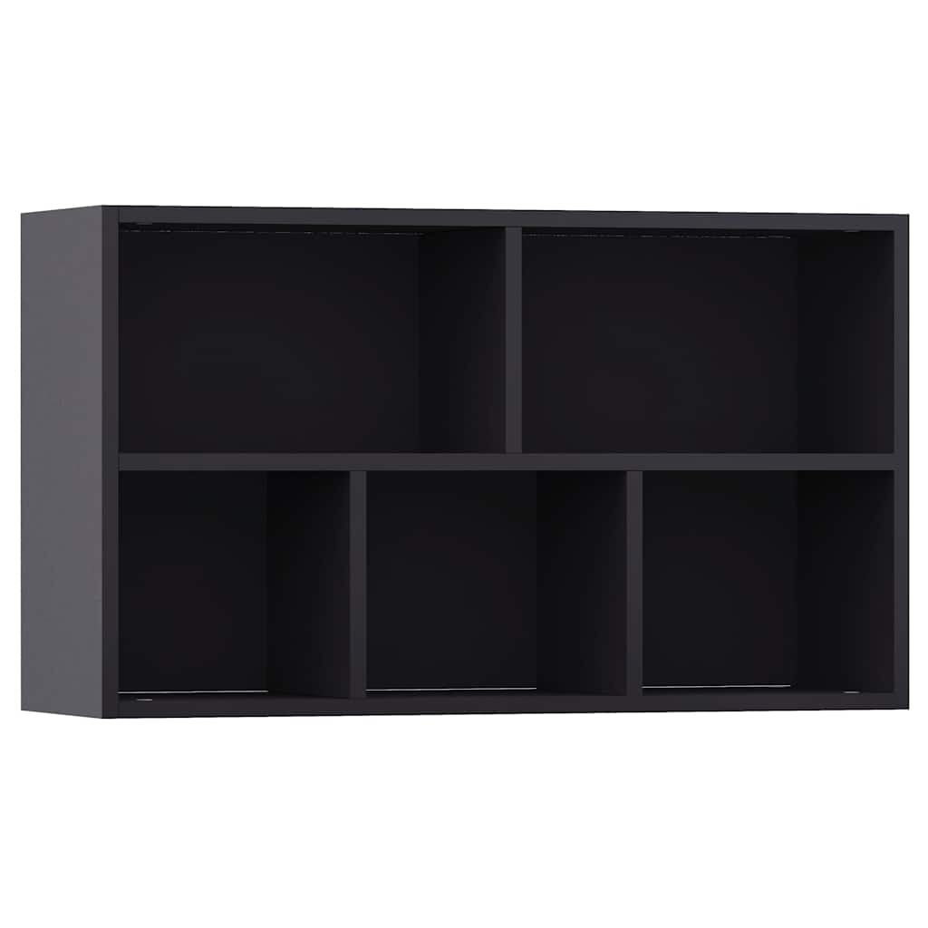 Ραφιέρα / Βιβλιοθήκη Γκρι 50 x 25 x 80 εκ. από Μοριοσανίδα