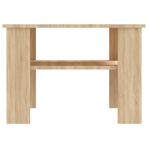 Τραπεζάκι Σαλονιού Sonoma Δρυς 60x60x42 εκ. από Επεξ. Ξύλο