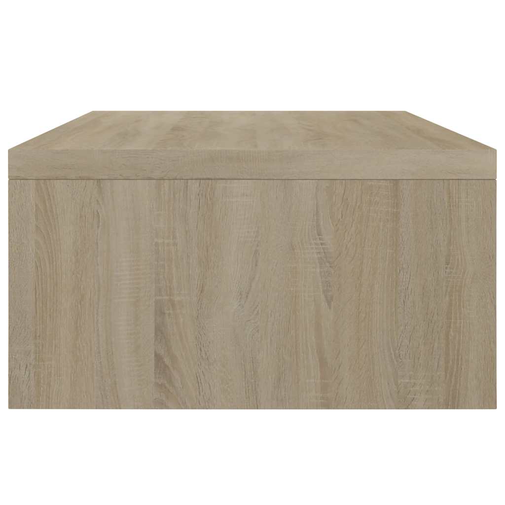 Βάση Οθόνης Λευκό/Sonoma Δρυς 42 x 24 x 13 εκ. από Μοριοσανίδα