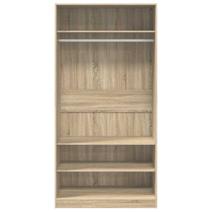 Ντουλάπα Χρώμα Sonoma Δρυς 100 x 50 x 200 εκ. από Επεξ. Ξύλο
