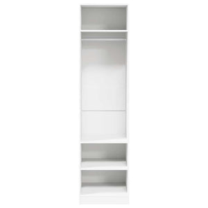 Ντουλάπα Λευκή 50 x 50 x 200 εκ. από Επεξ. Ξύλο - Pakobazaar