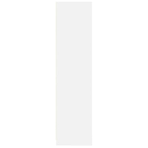 Ντουλάπα Λευκή 50 x 50 x 200 εκ. από Επεξ. Ξύλο - Pakobazaar