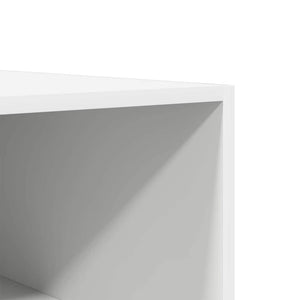 Ντουλάπα Λευκή 50 x 50 x 200 εκ. από Επεξ. Ξύλο - Pakobazaar