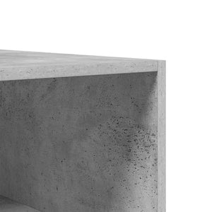 Ντουλάπα Γκρι του Σκυροδέματος 50 x 50 x 200 εκ. Επεξ. Ξύλο