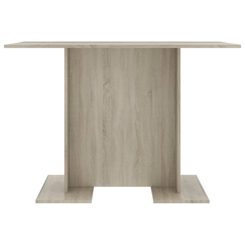 Τραπεζαρία Sonoma Δρυς 110 x 60 x 75 εκ. από Επεξ. Ξύλο - Pakobazaar