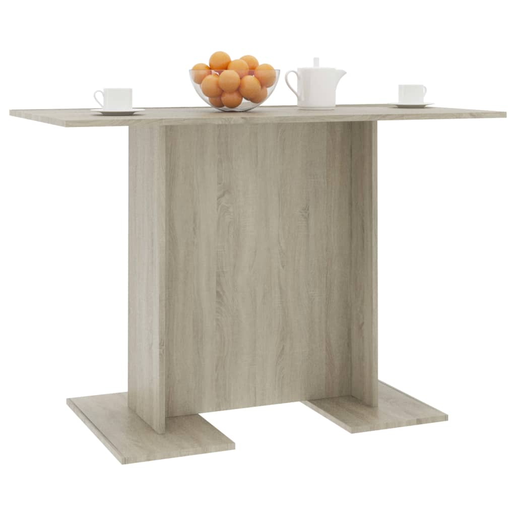 Τραπεζαρία Sonoma Δρυς 110 x 60 x 75 εκ. από Επεξ. Ξύλο - Pakobazaar