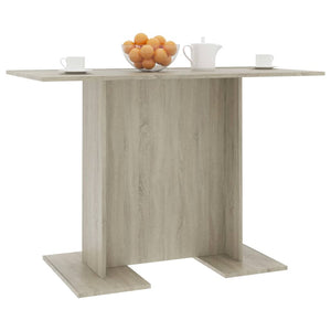 Τραπεζαρία Sonoma Δρυς 110 x 60 x 75 εκ. από Επεξ. Ξύλο - Pakobazaar
