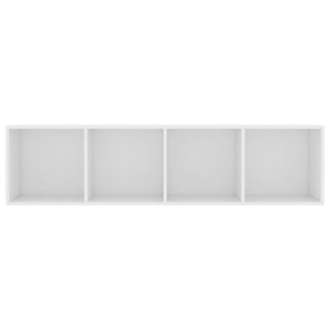 Βιβλιοθήκη/Έπιπλο Τηλεόρασης Λευκό 143 x 30 x 36 εκ.
