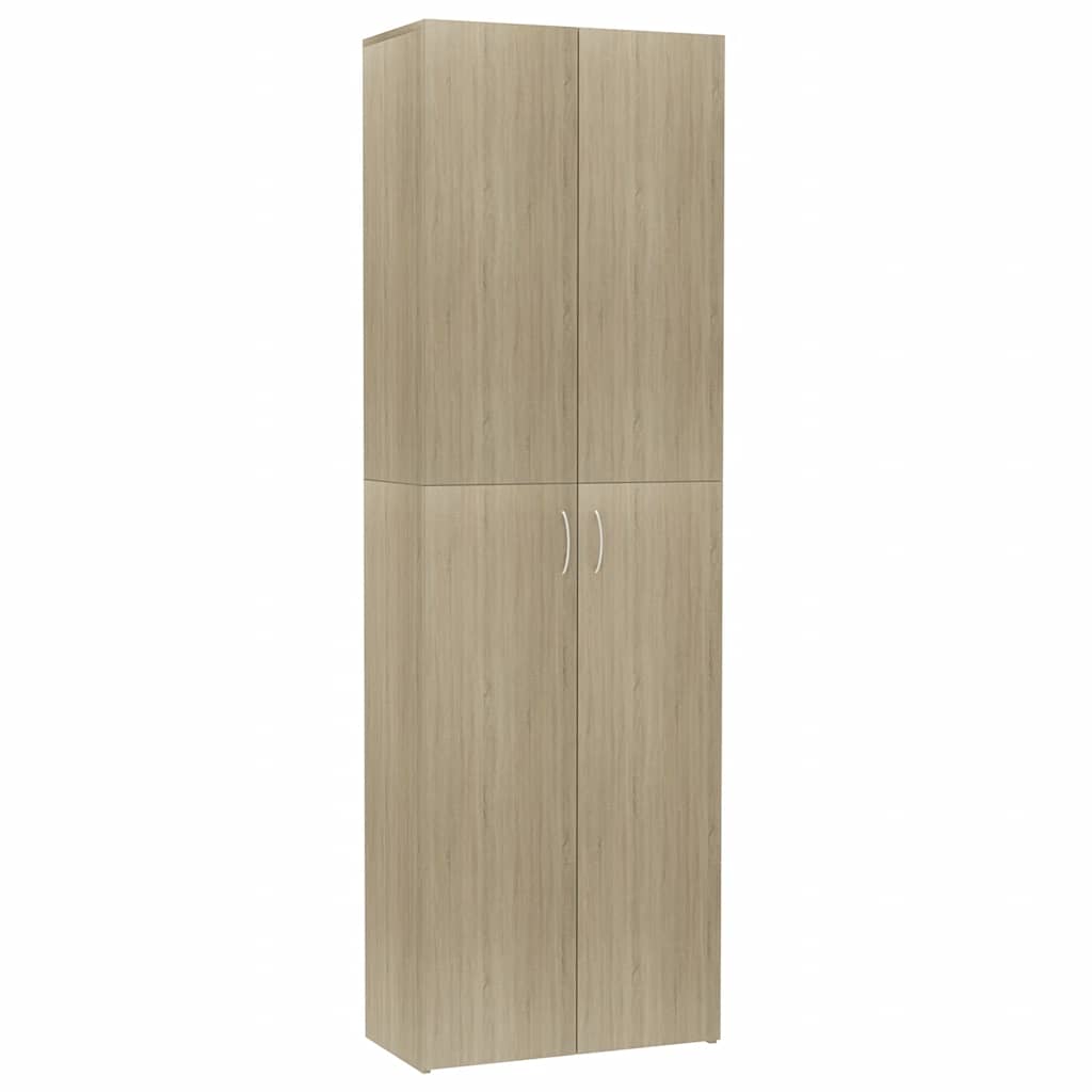 Ντουλάπα Γραφείου Sonoma Δρυς 60 x 32 x 190 εκ. από Επεξ. Ξύλο